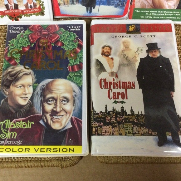 🎄 SALE Lot of 5 Dickens A Christmas Carol VHS Tapes Movies - Picture 6 of 7